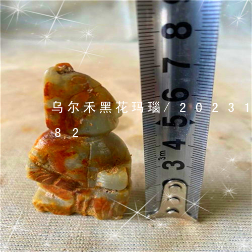 乌尔禾黑花玛瑙/2023121669482