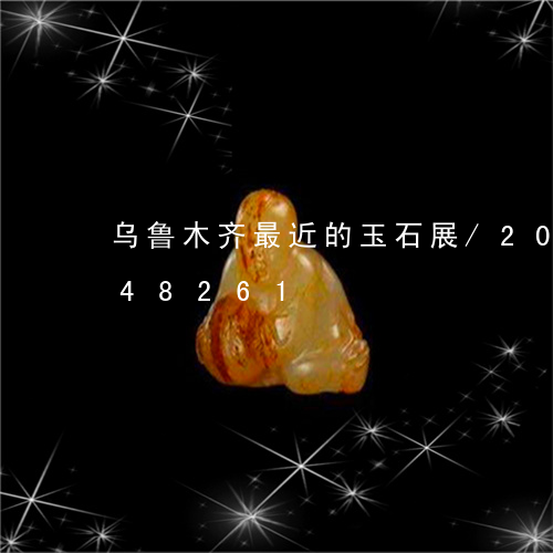 乌鲁木齐最近的玉石展/2023072148261