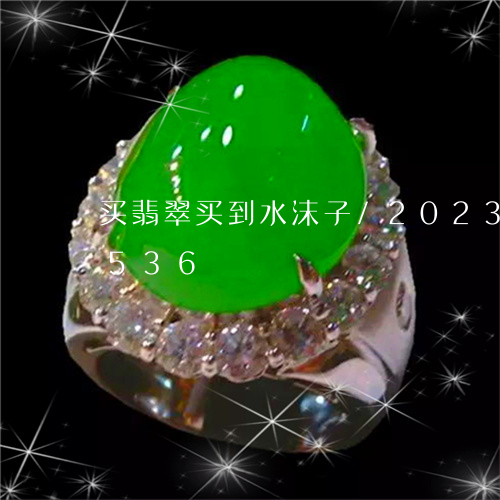 买翡翠买到水沫子/2023042707536