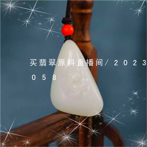 买翡翠原料直播间/2023120346058