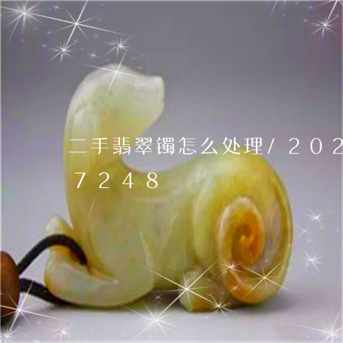 二手翡翠镯怎么处理/2023110217248