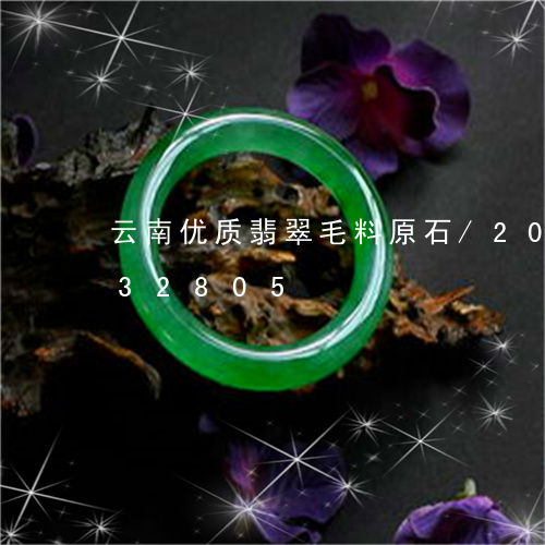 云南优质翡翠毛料原石/2023072232805