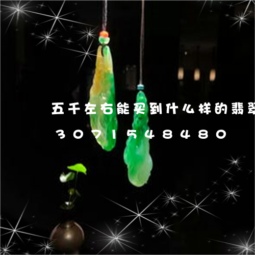 五千左右能买到什么样的翡翠手镯/2023071548480