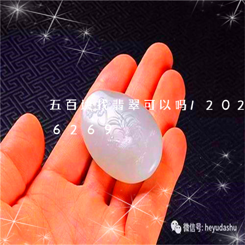 五百块找翡翠可以吗/2023111536269