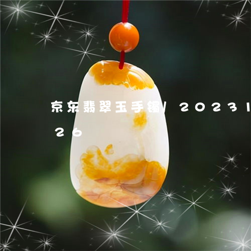 京东翡翠玉手镯/2023121603026