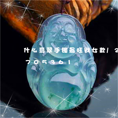 什么翡翠手镯最旺财女款/2023111705361