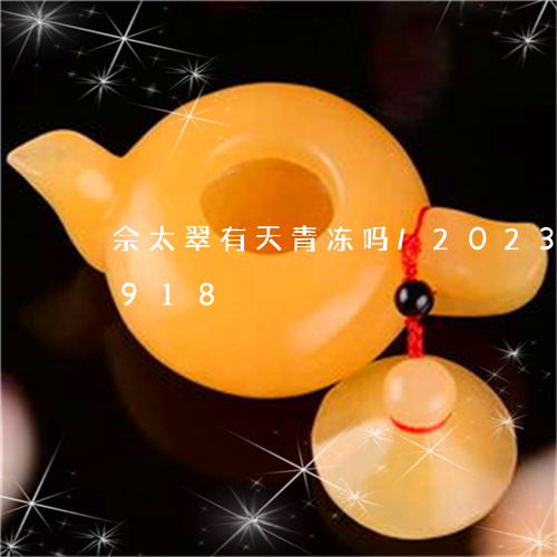 佘太翠有天青冻吗/2023042534918