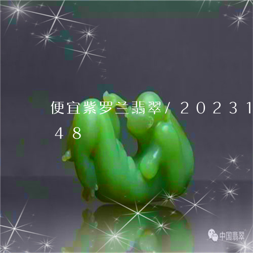 便宜紫罗兰翡翠/2023101782048