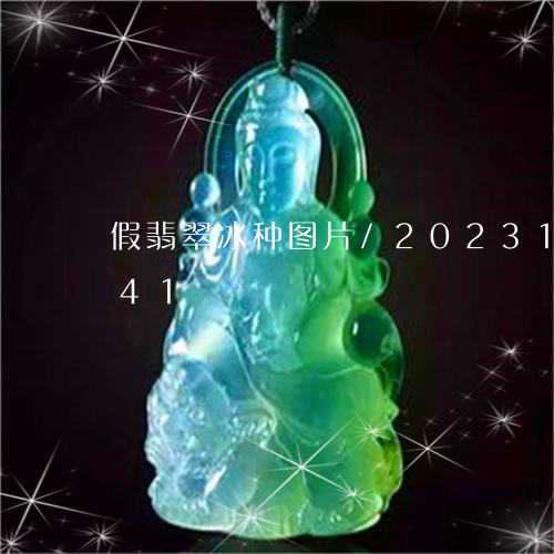 假翡翠冰种图片/2023121507141