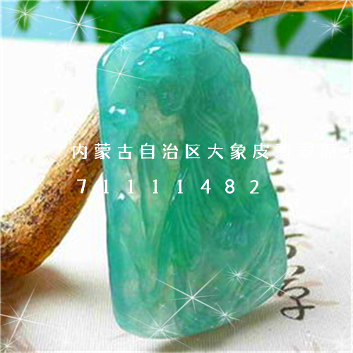 内蒙古自治区大象皮翡翠原石/2023071111482