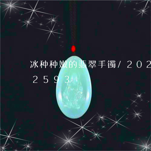 冰种种嫩的翡翠手镯/2023102582593