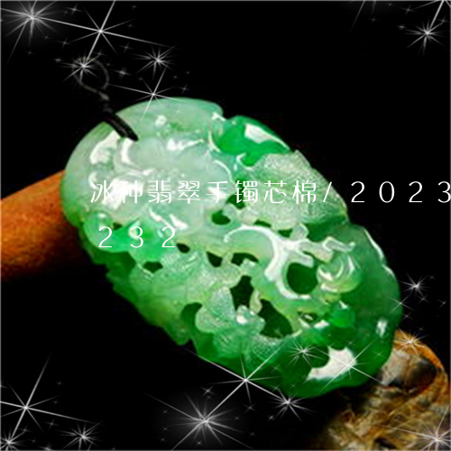 冰种翡翠手镯芯棉/2023042666232