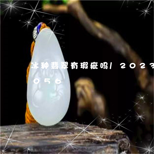 冰种翡翠有瑕疵吗/2023042679056