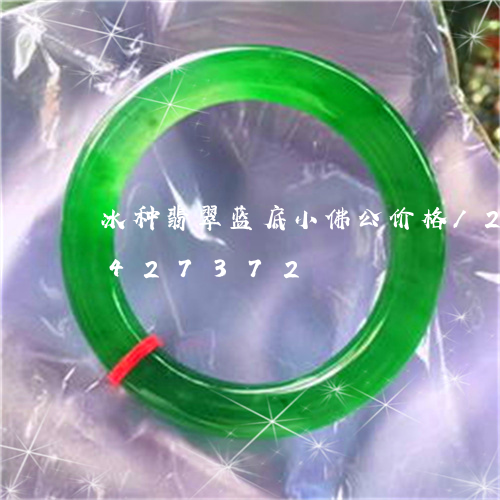 冰种翡翠蓝底小佛公价格/2023111427372