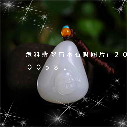 危料翡翠有水石吗图片/2023112400581