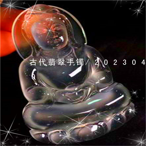 古代翡翠手镯/2023042796469