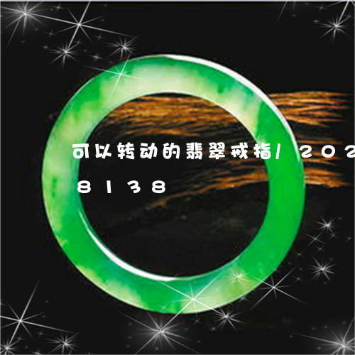 可以转动的翡翠戒指/2023102638138