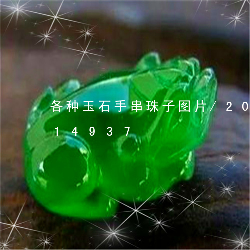 各种玉石手串珠子图片/2023090614937