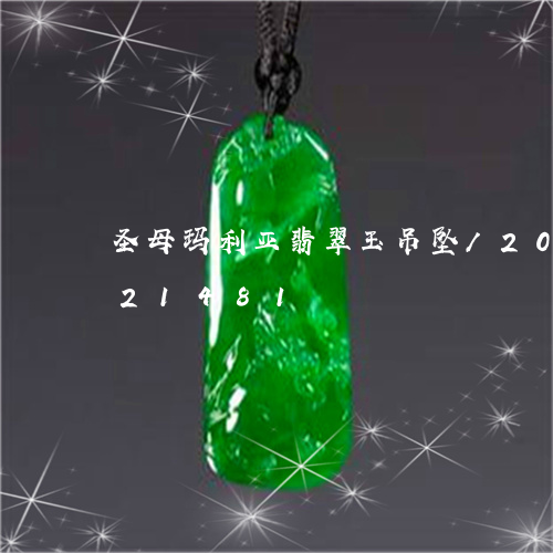 圣母玛利亚翡翠玉吊坠/2023120821481