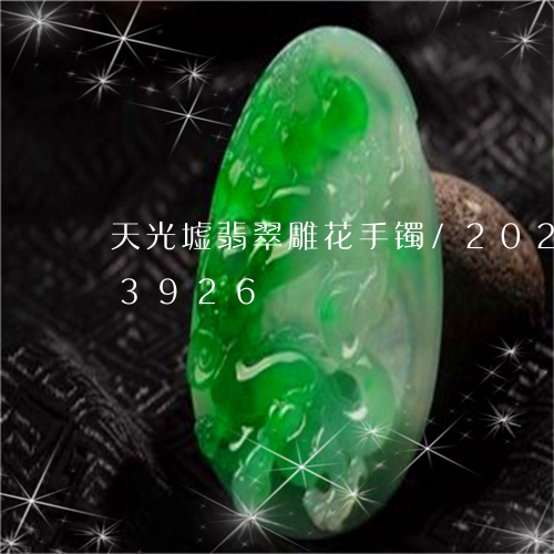 天光墟翡翠雕花手镯/2023120493926