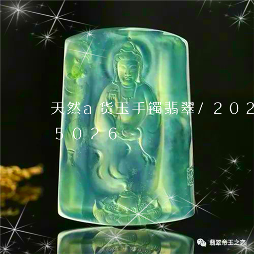 天然a货玉手镯翡翠/2023102515026