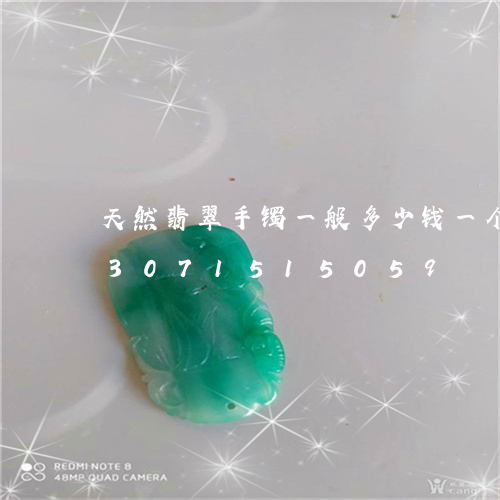 天然翡翠手镯一般多少钱一个合适/2023071515059