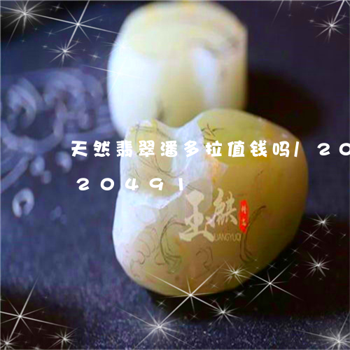 天然翡翠潘多拉值钱吗/2023092820491