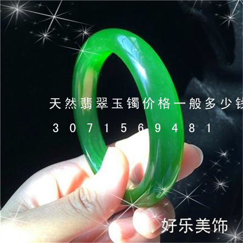 天然翡翠玉镯价格一般多少钱一个/2023071569481