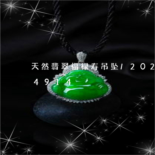 天然翡翠福禄寿吊坠/2023102644914