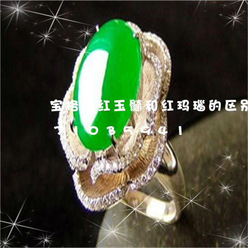 宝格丽红玉髓和红玛瑙的区别/2023071035941