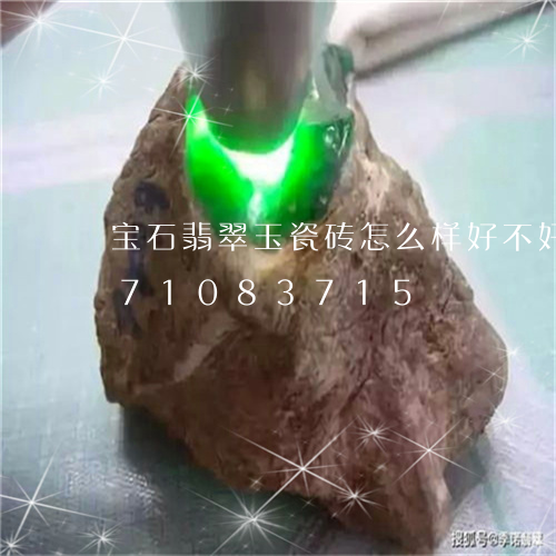 宝石翡翠玉瓷砖怎么样好不好/2023071083715