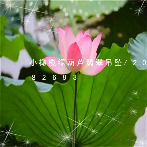 小橄榄绿葫芦翡翠吊坠/2023112482693