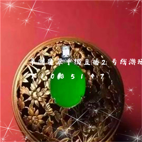 平洲翡翠手镯直播2号线游玩/2023071085147