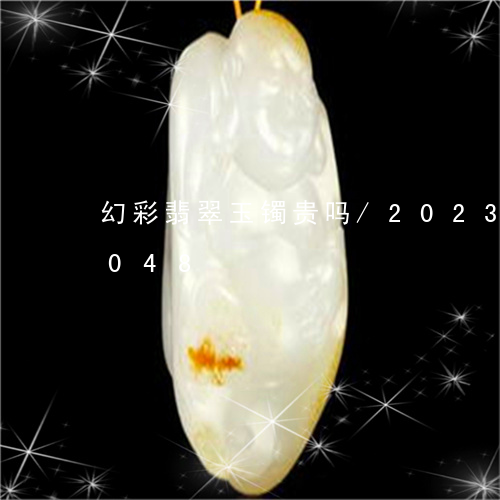 幻彩翡翠玉镯贵吗/2023112427048