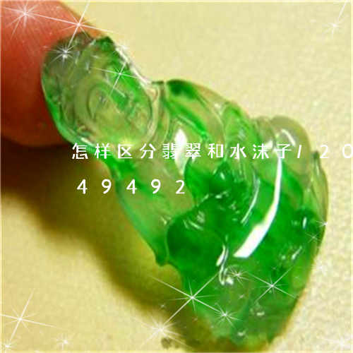 怎样区分翡翠和水沫子/2023082549492