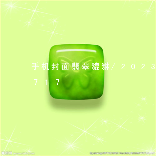 手机封面翡翠貔貅/2023102402717