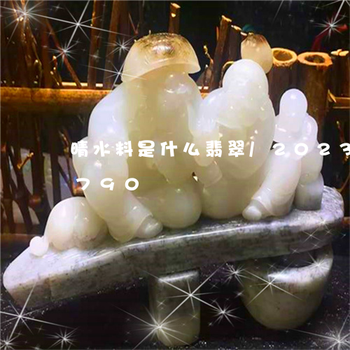 晴水料是什么翡翠/2023033124790