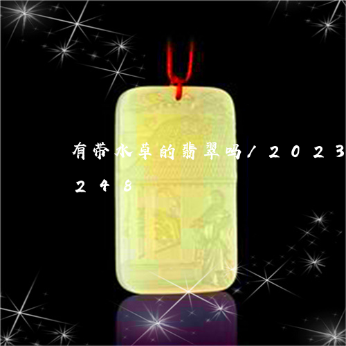 有带水草的翡翠吗/2023042759248