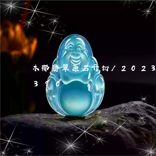 木那翡翠原石开切/2023042876390