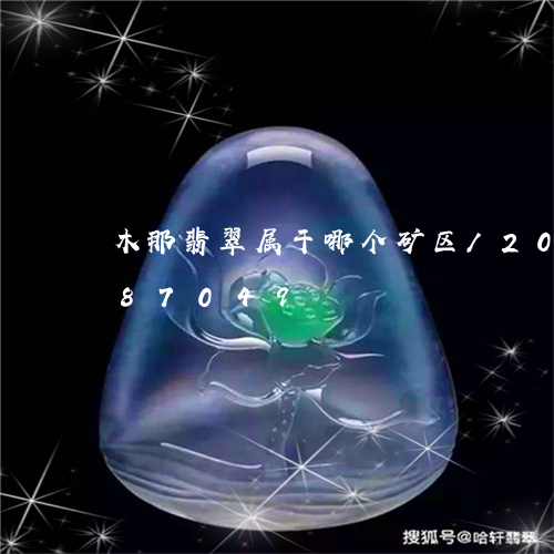 木那翡翠属于哪个矿区/2023120787049