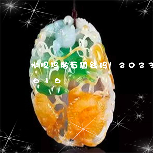 水胆玛瑙石值钱吗/2023033121616