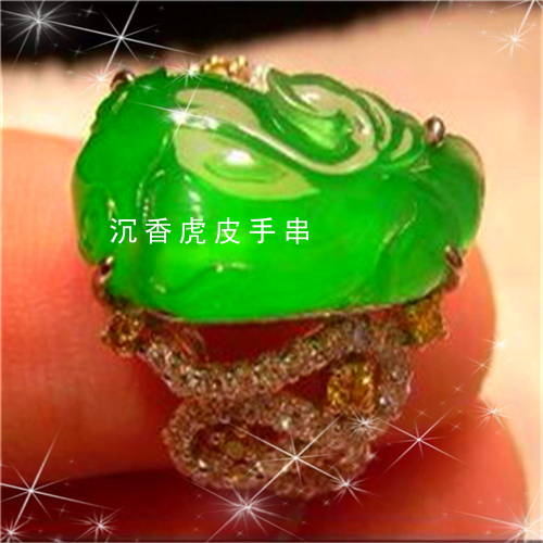 沉香虎皮手串