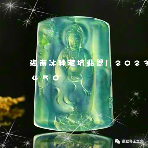 海南冰种老坑翡翠/2023033056450