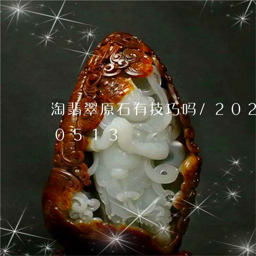 淘翡翠原石有技巧吗/2023102470513