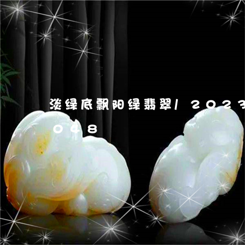 淡绿底飘阳绿翡翠/2023121575048