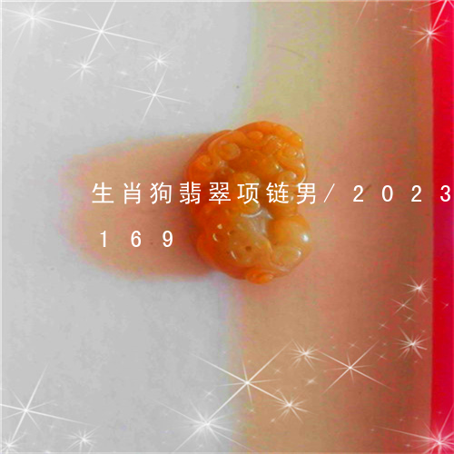 生肖狗翡翠项链男/2023102435169