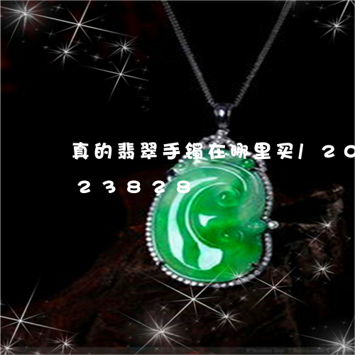 真的翡翠手镯在哪里买/2023092823828