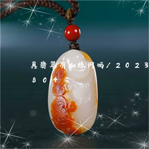 真翡翠有蜘蛛网吗/2023080173804