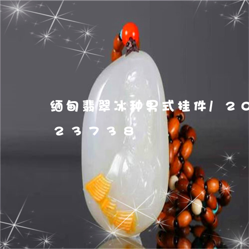 缅甸翡翠冰种男式挂件/2023092823738