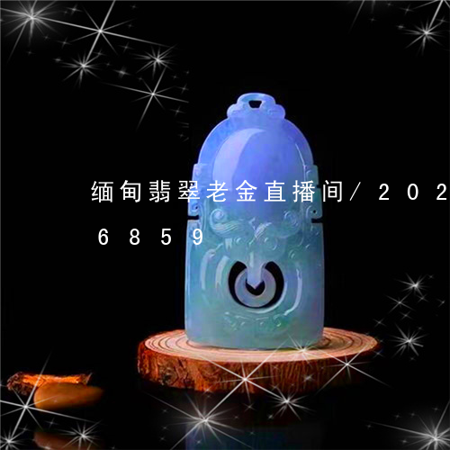 缅甸翡翠老金直播间/2023102626859